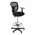 Tosafos Riviera Drafting Chair - Black TO130131